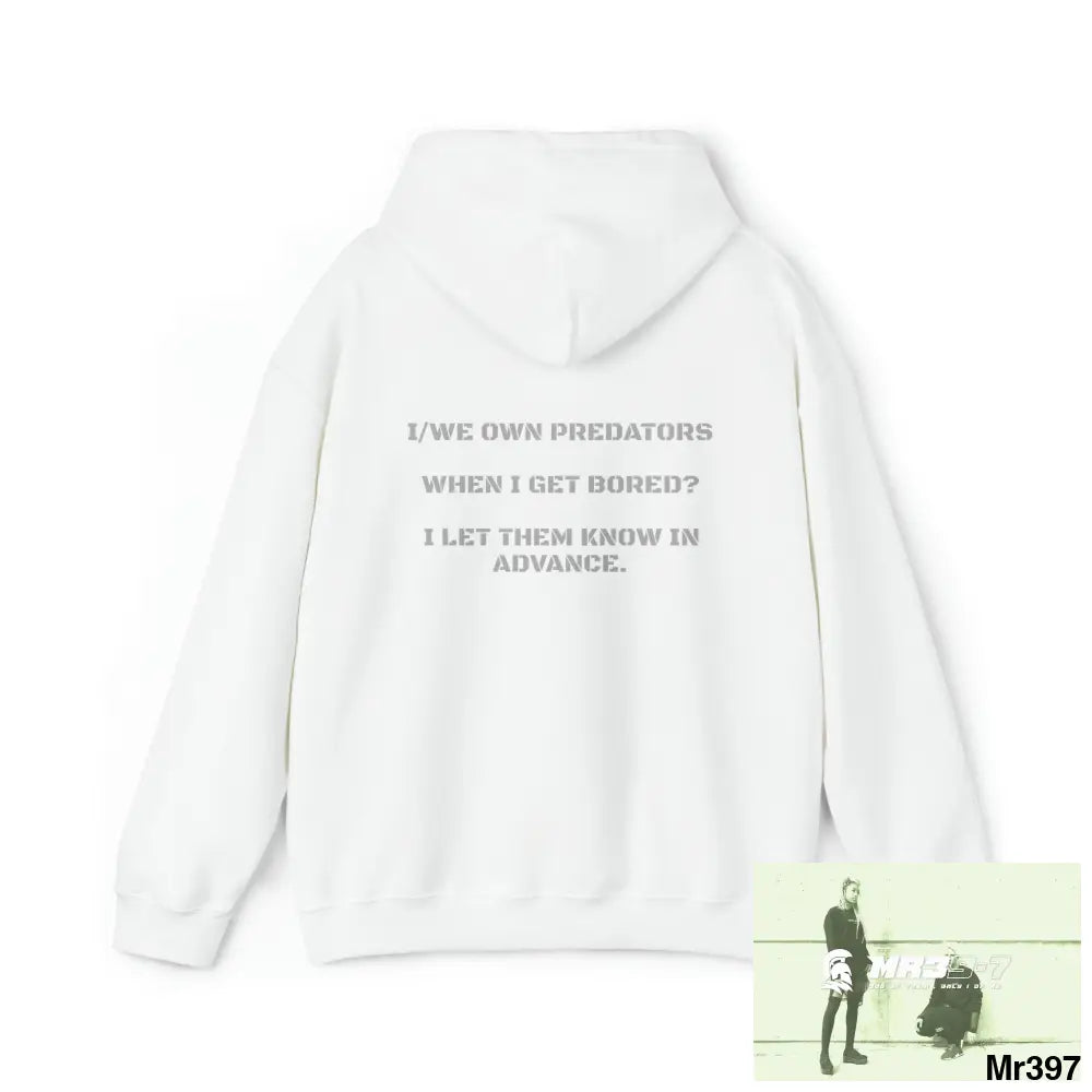 Unisex A1-Vigilante I /We own Predators Heavy Blend™ Hooded Sweatshirt Hoodie