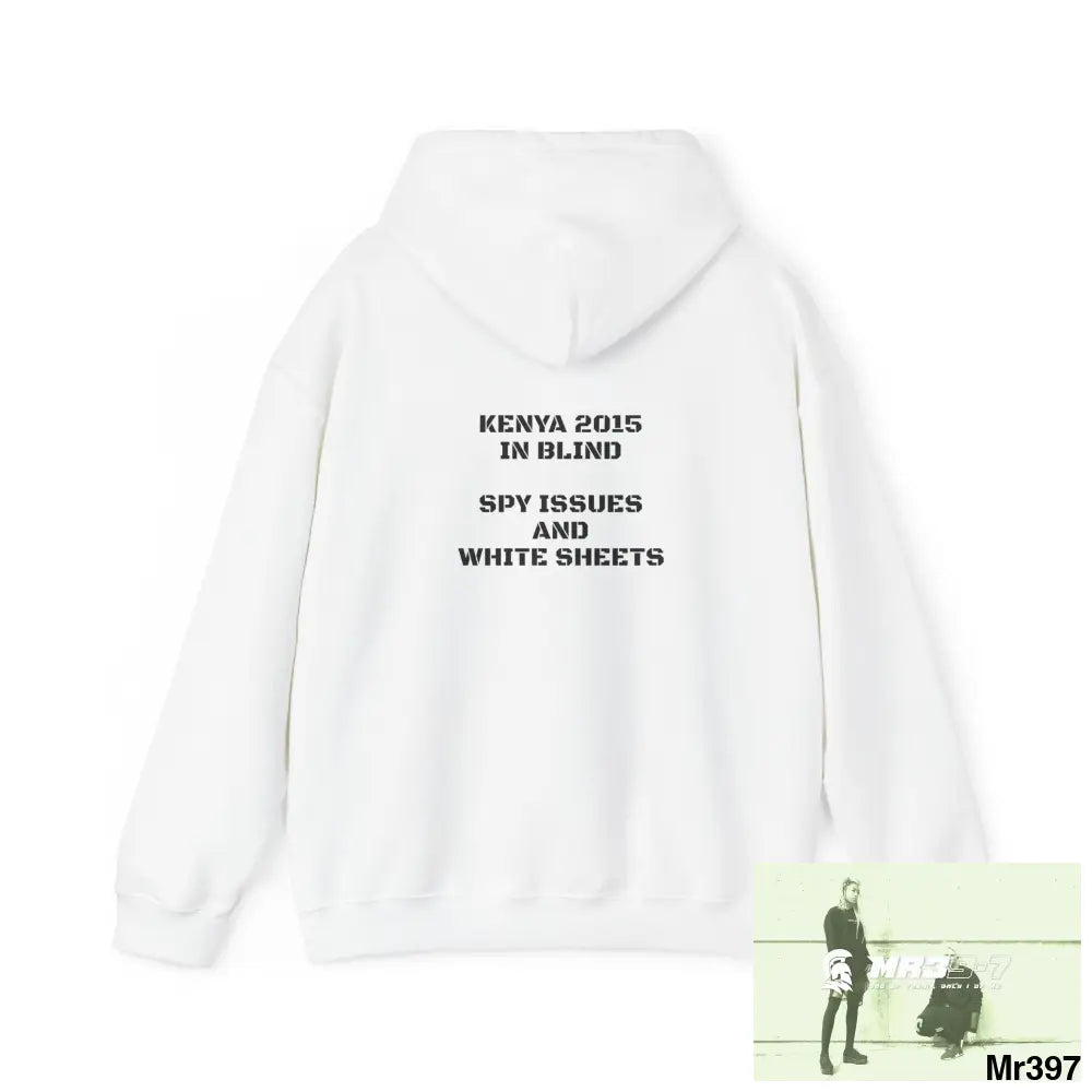 Unisex A1-Vigilante In Blind Kenya Spy Issues & sheets Heavy Blend™ Hooded Sweatshirt Hoodie