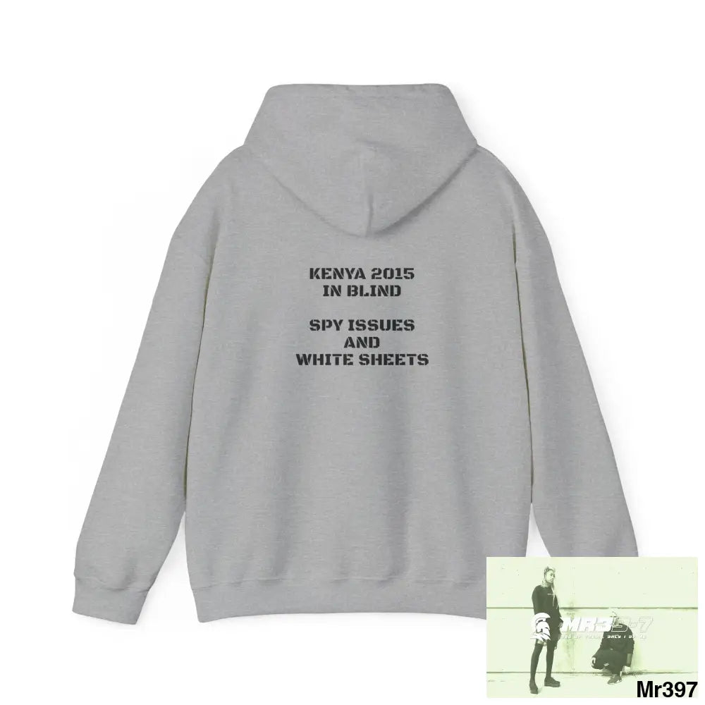 Unisex A1-Vigilante In Blind Kenya Spy Issues & sheets Heavy Blend™ Hooded Sweatshirt Hoodie