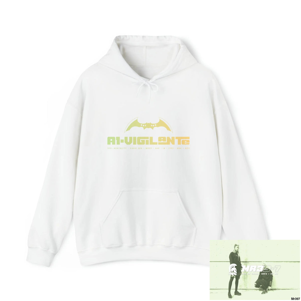 Unisex A1-Vigilante Kenya 2015 I See the Assassin’s Failed Heavy Blend™ Hooded Sweatshirt White / M Hoodie