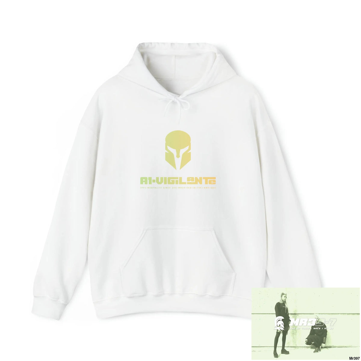 Unisex A1-Vigilante Thailand 04 to 20X Mt Snowdon link up SAS My Birthday death not Heavy Blend™ Hooded Sweatshirt