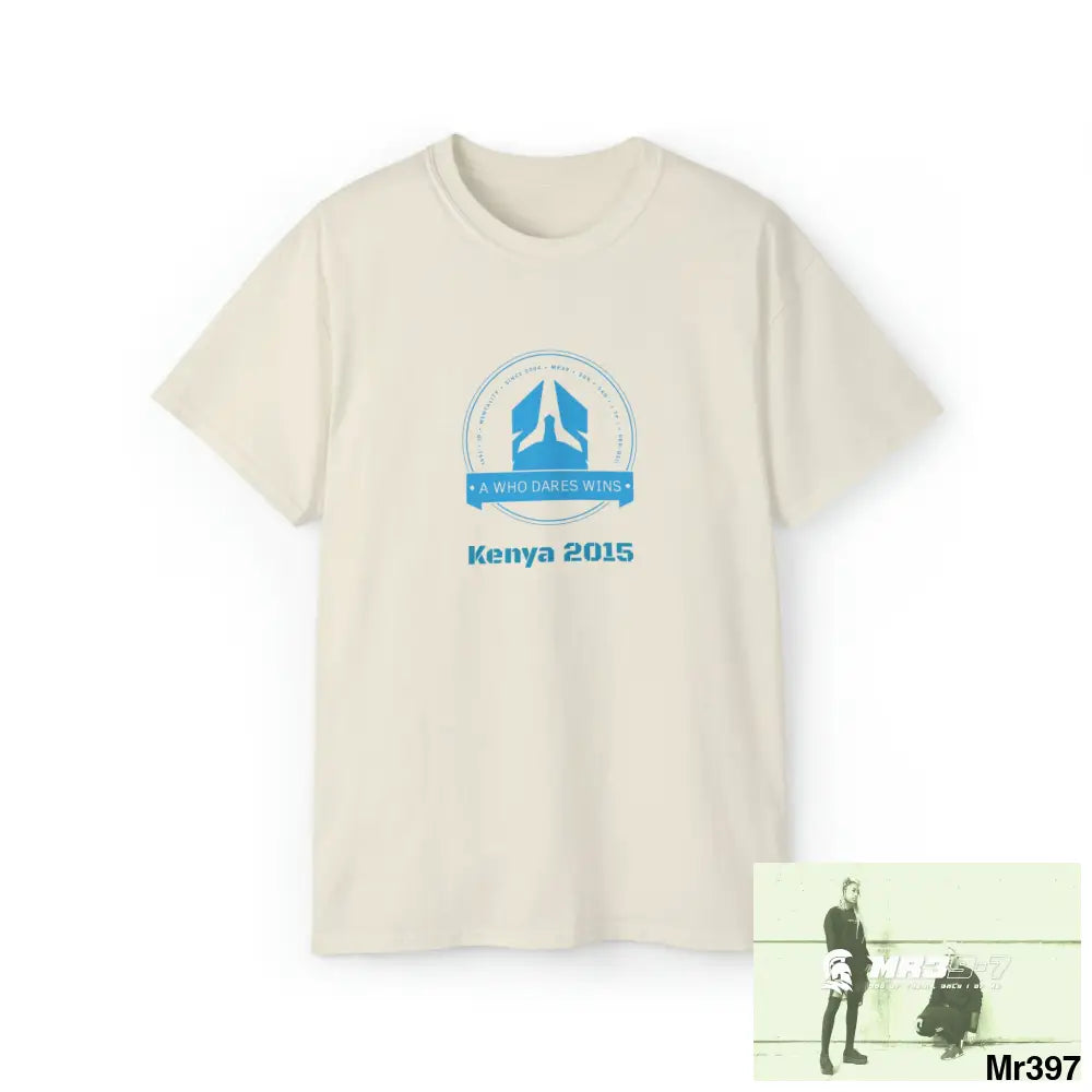 Unisex AWDW Vigilante Kenya Ultra Cotton Tee Ltd Edition Natural / S T-Shirt