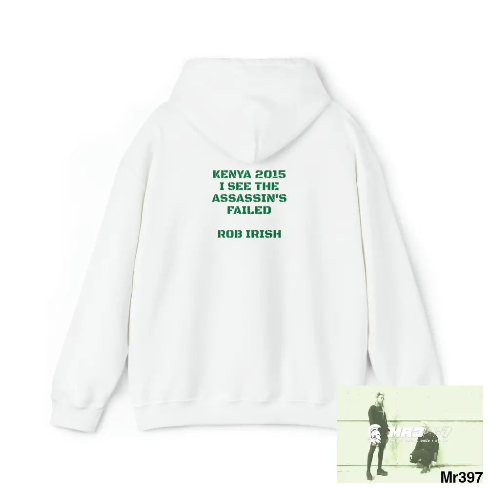 Unisex Kenya 2015 I See The Assassin’s Failed Rob Irish Heavy Blend™ Hooded Sweatshirt Hoodie