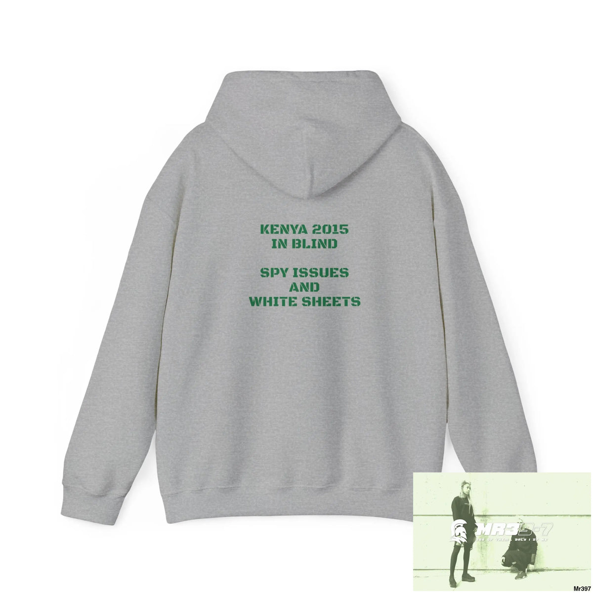 Unisex Kenya 2015 Rob Irish Spy issues & sheets Heavy Blend™ Hooded Sweatshirt Hoodie