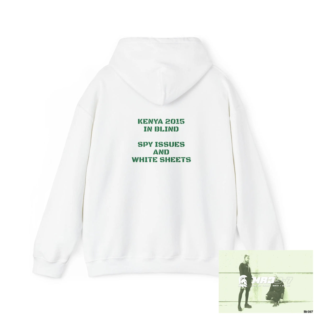Unisex Kenya 2015 Rob Irish Spy issues & sheets Heavy Blend™ Hooded Sweatshirt Hoodie