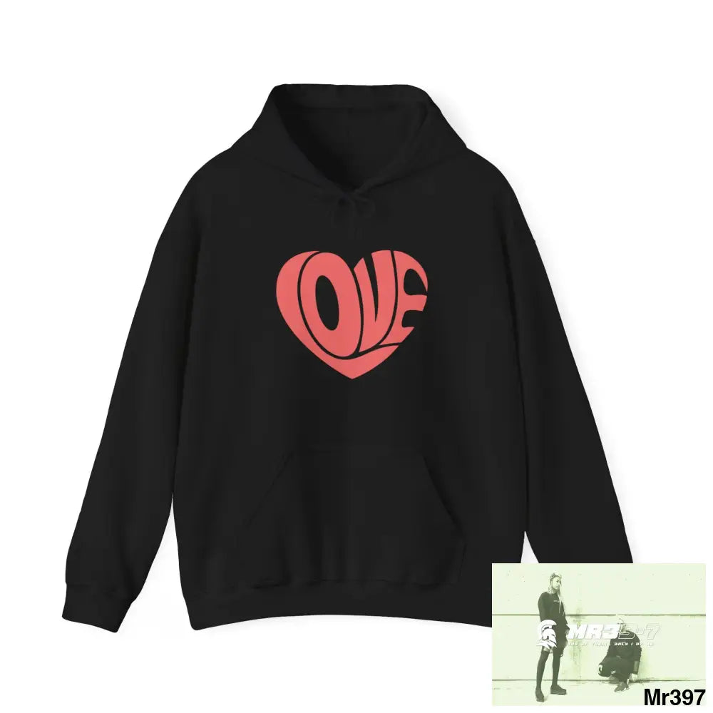 Unisex Love Heavy Blend™ Hooded Sweatshirt Black / S Hoodie