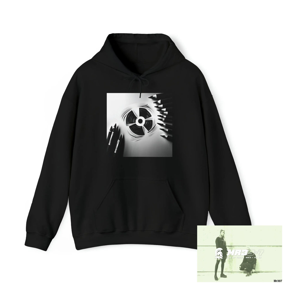 Unisex Radiation DAHAB 2014 Heavy Blend™ Hooded Sweatshirt Black / S Hoodie