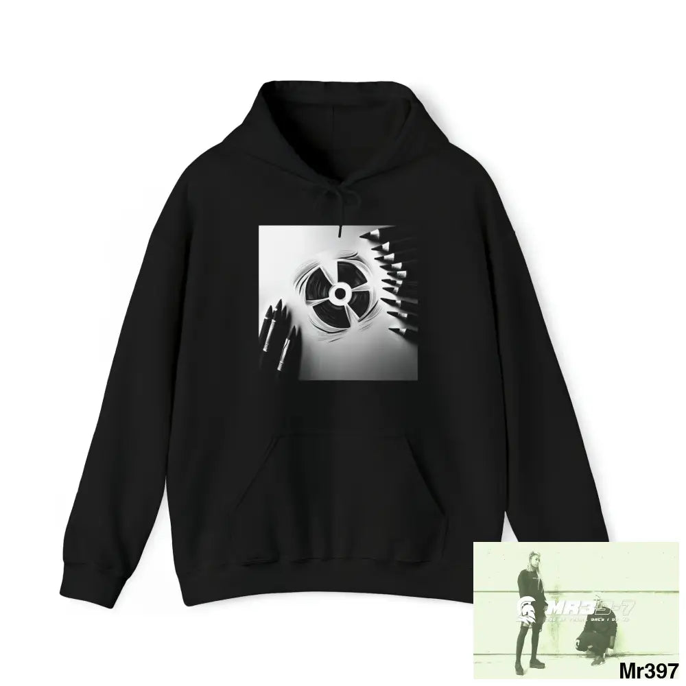 Unisex Radiation DAHAB 2014 Heavy Blend™ Hooded Sweatshirt Black / S Hoodie