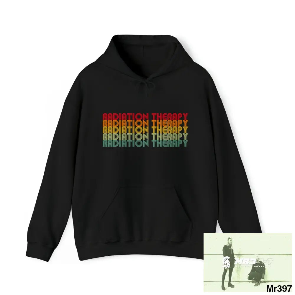 Unisex Radiation Therapy Dahab in Blind 2014 Military Grade Pick Me Up Heavy Blend™ Hooded Sweatshirt Black / S Hoodie