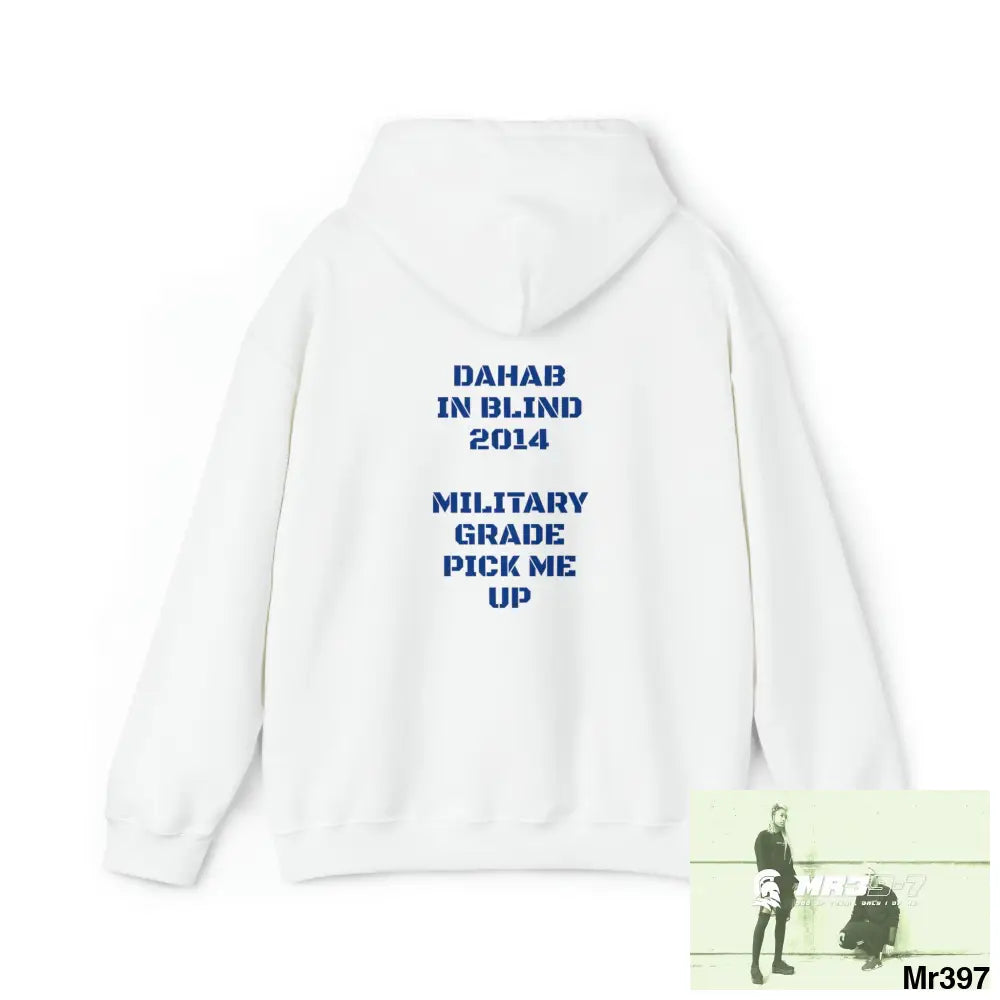 Unisex Radiation Therapy Dahab in Blind 2014 Military Grade Pick Me Up Heavy Blend™ Hooded Sweatshirt Hoodie