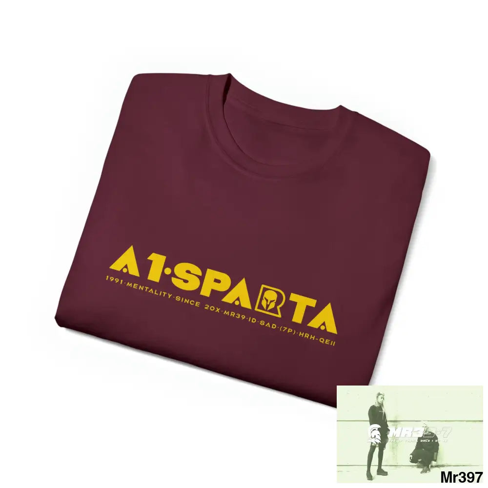 Unisex Ultra Cotton Tee A1•SPARTA VIGILANTE T-Shirt