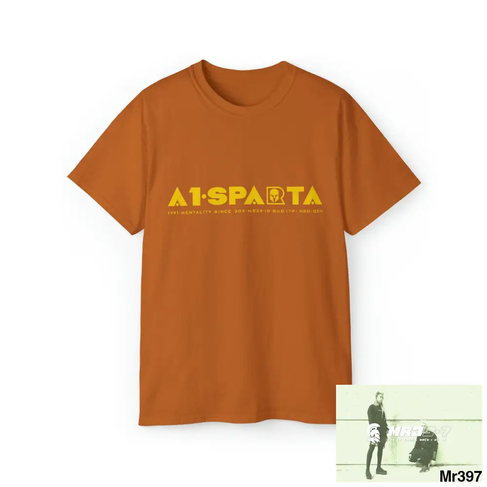 Unisex Ultra Cotton Tee A1•SPARTA VIGILANTE Texas Orange / S T-Shirt