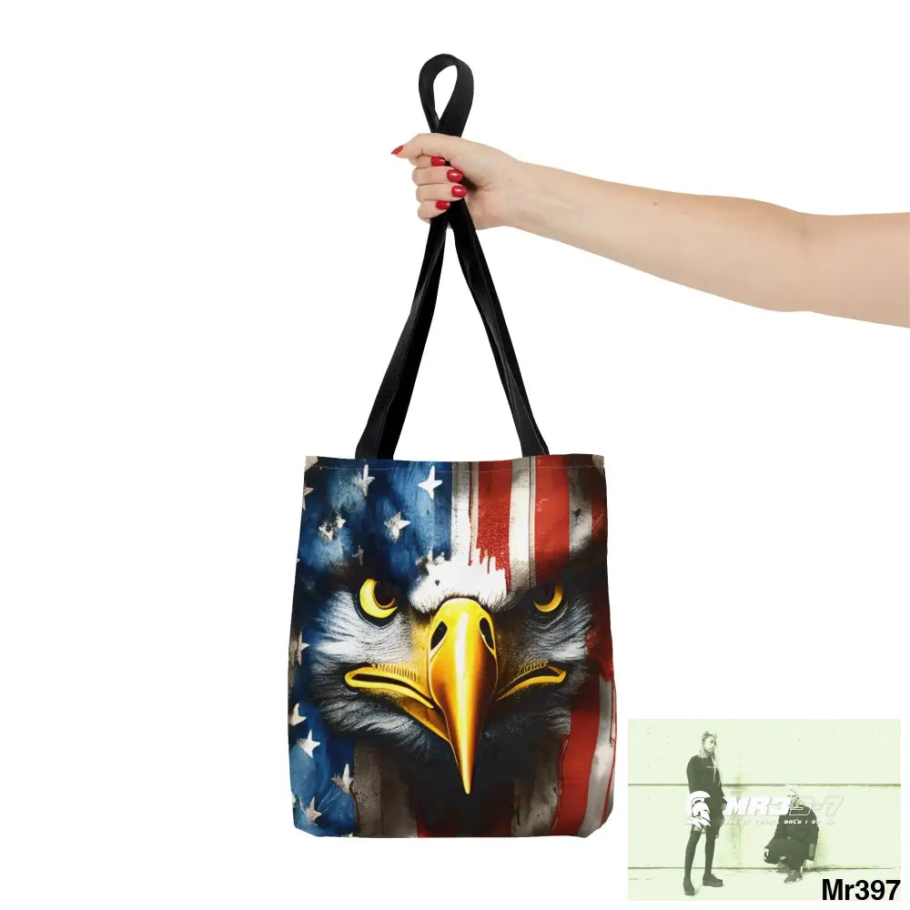 USA Eagle Tote Bag (AOP) Bags