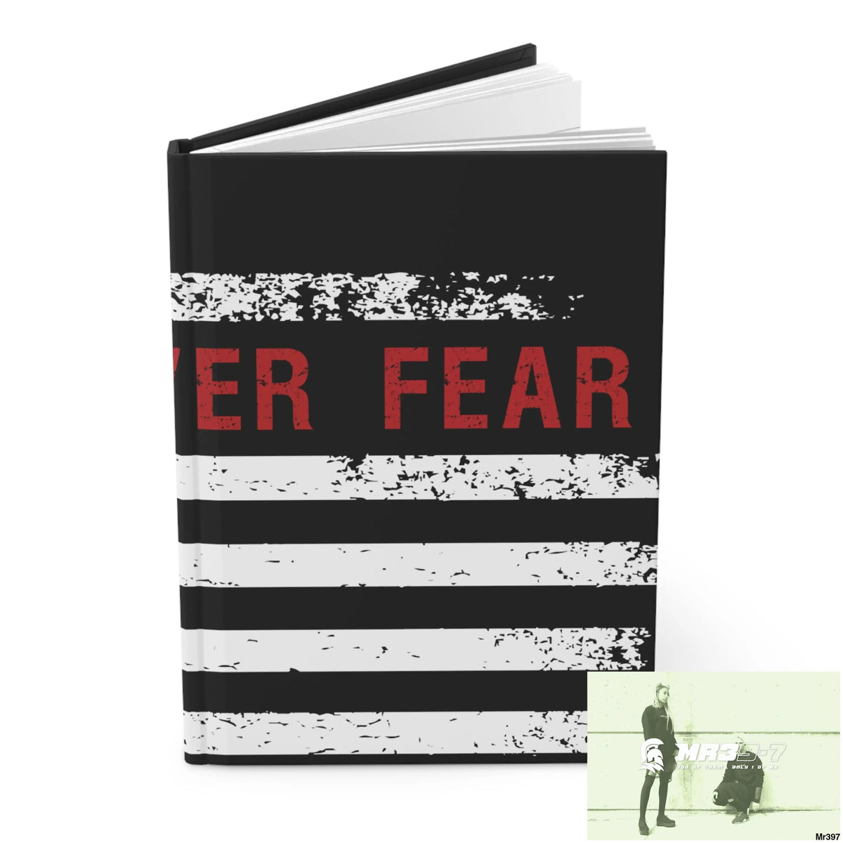 USA Faith over Fear Hardcover Journal Matte Journal Paper products