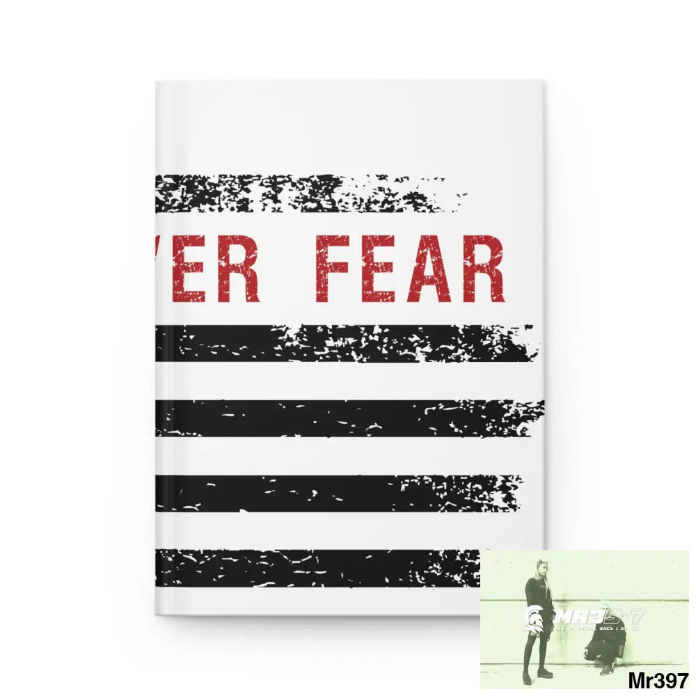 USA Faith over Fear Hardcover Journal Matte Journal Paper products