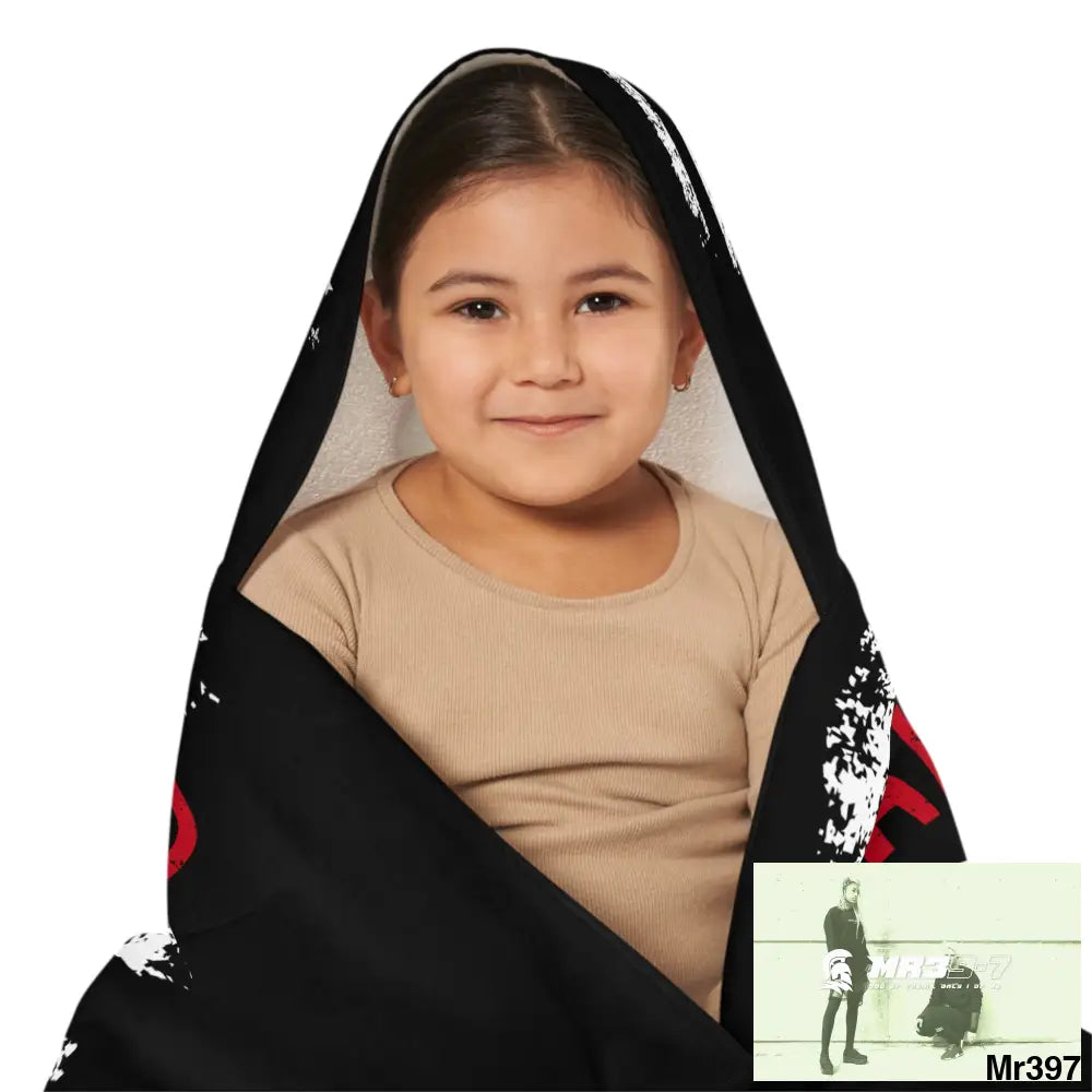 USA Faith over Fear Youth Hooded Towel 24’’ × 48’’ All Over Prints