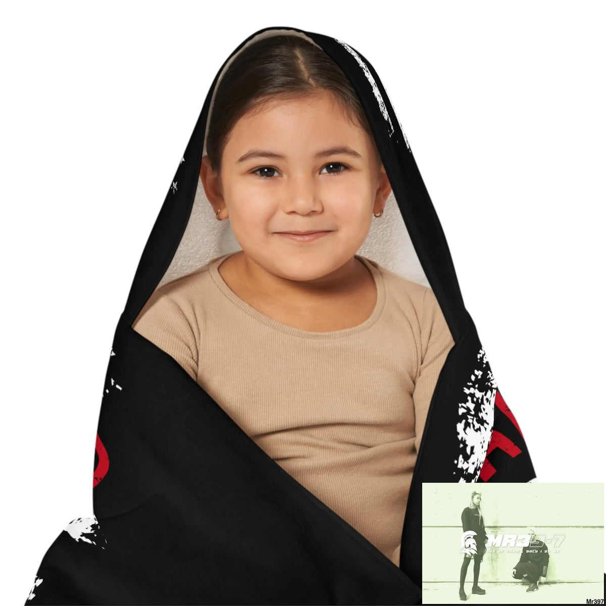 USA Faith over Fear Youth Hooded Towel 24’’ × 48’’ All Over Prints