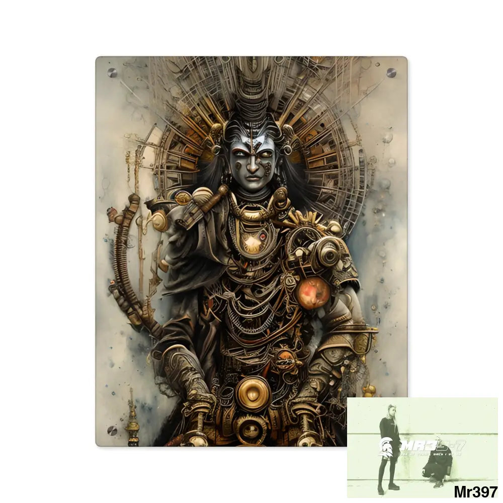 Vishnu and Shiva the Samurai Gods Acrylic Wall Art Panels 16″ x 20″ (Vertical) / 0.25’’ Home Decor
