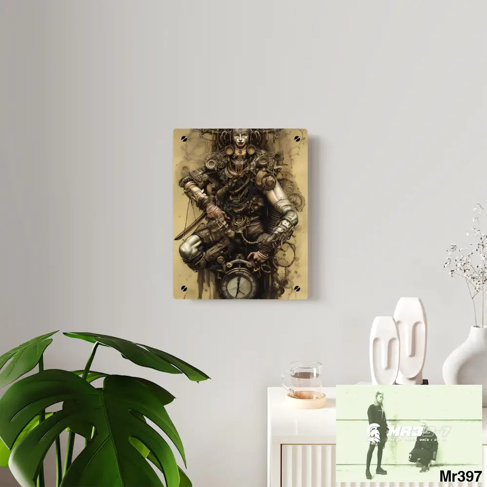 Vishnu and Shiva the Ultimate Samurai Wall Art Panels Home Decor