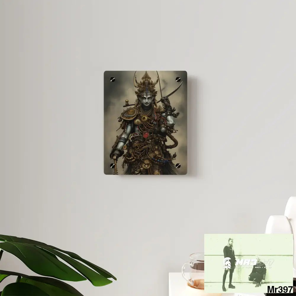 Vishnu Samurai Acrylic Wall Art Panels Home Decor