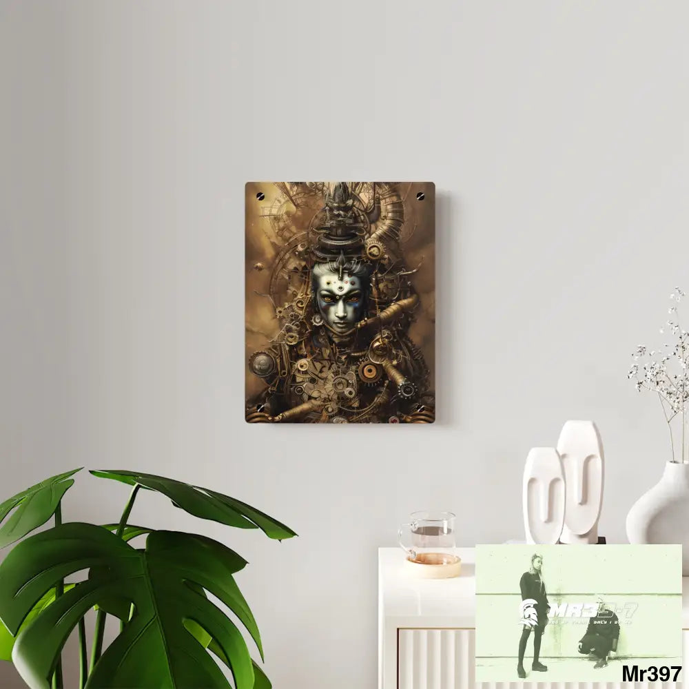 Vishnu Steampunk Acrylic Wall Art Panels Home Decor