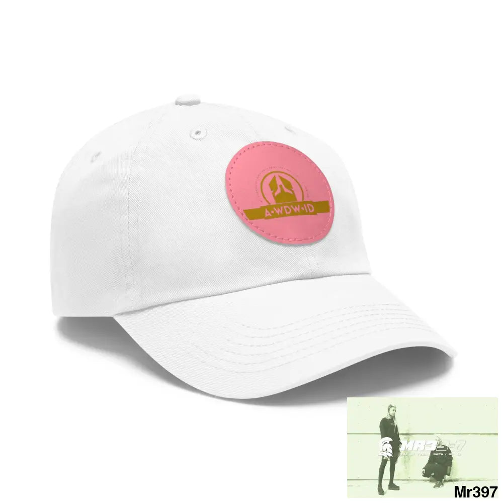 WDW.ID Dad Hat with Leather Patch (Round) Hats