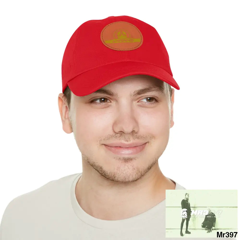 WDW.ID Dad Hat with Leather Patch (Round) Hats