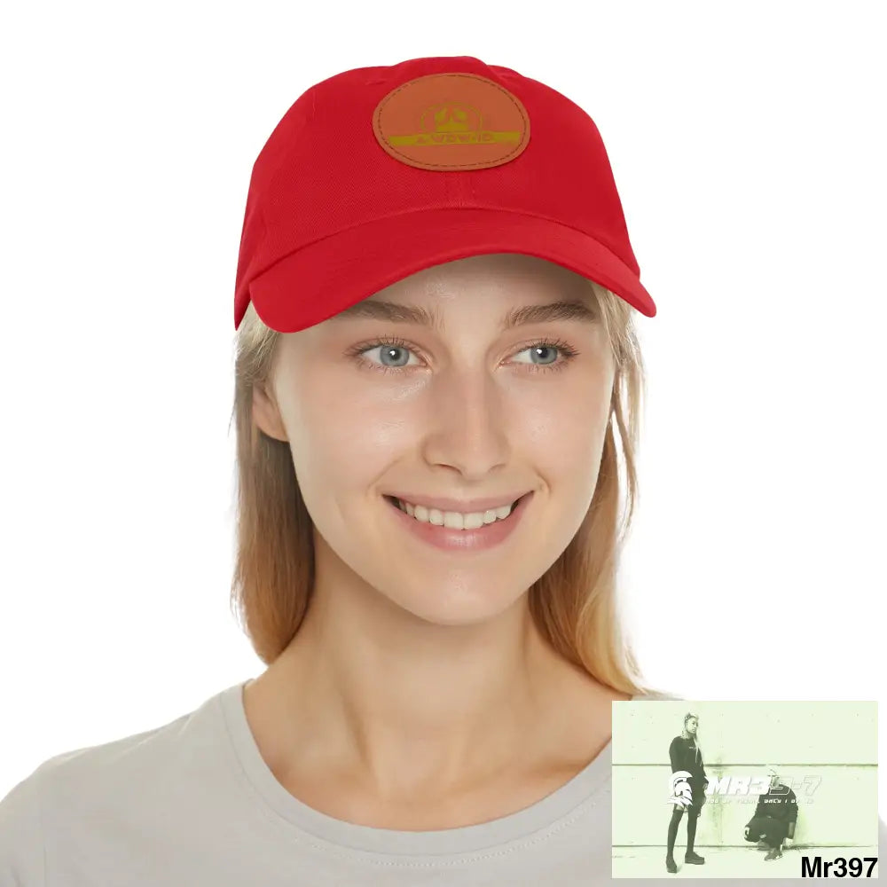 WDW.ID Dad Hat with Leather Patch (Round) Hats