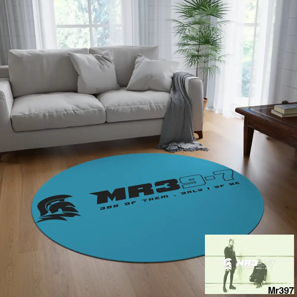 WDW.ID Round Rug 60’’ × 60’’ Home Decor