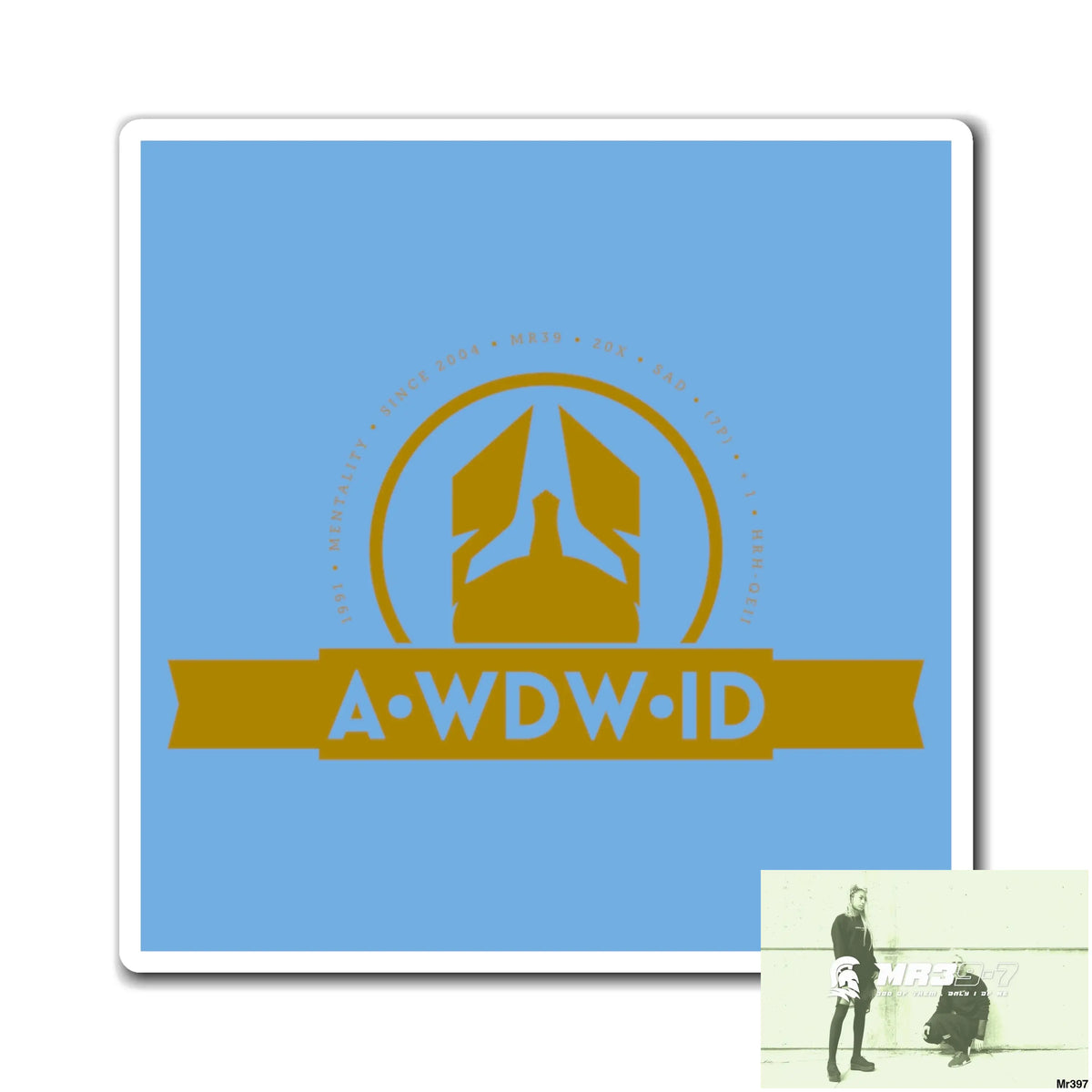 WDW.ID Vigilante Magnet 3’’ × 3’’ Paper products