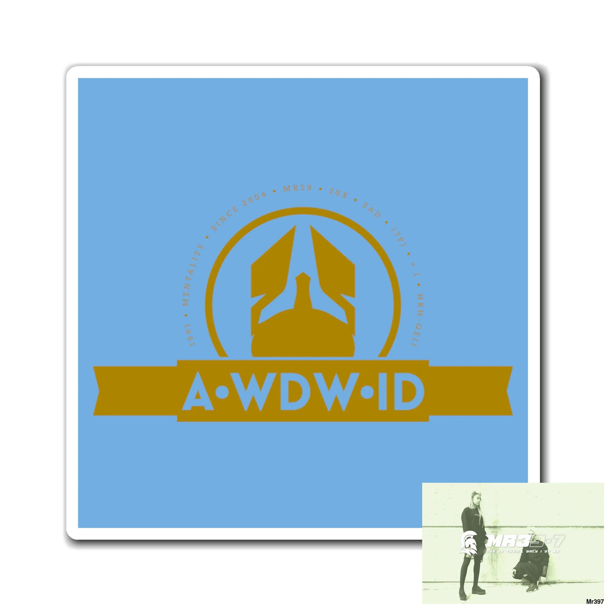 WDW.ID Vigilante Magnet 4’’ × 4’’ Paper products