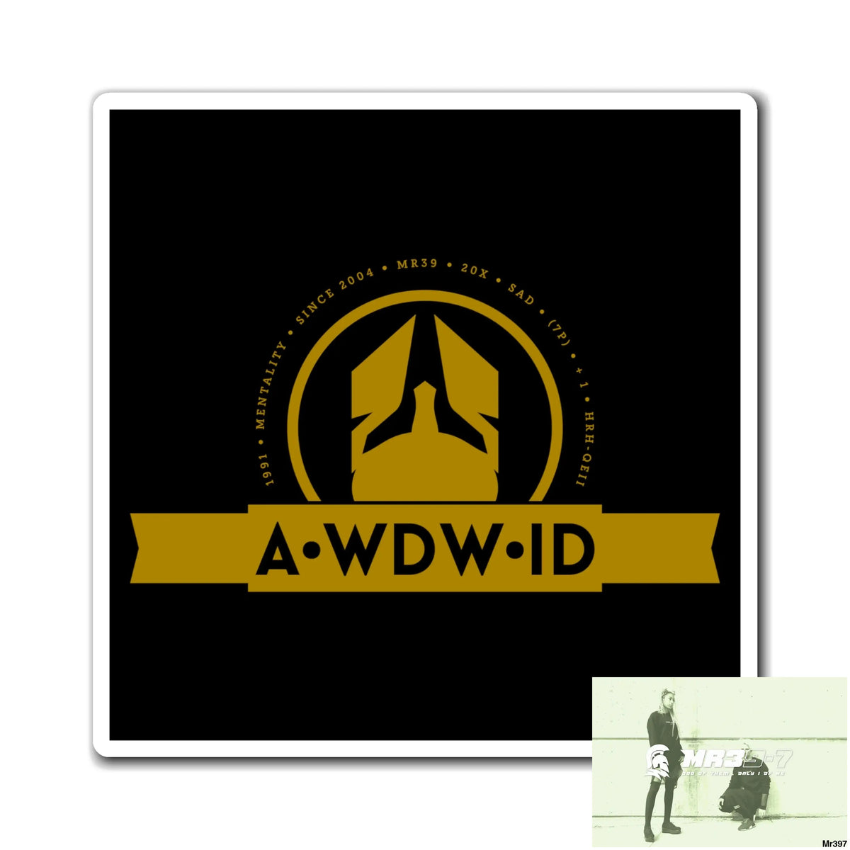 WDW.ID Vigilante Magnet 6’’ × 6’’ Paper products