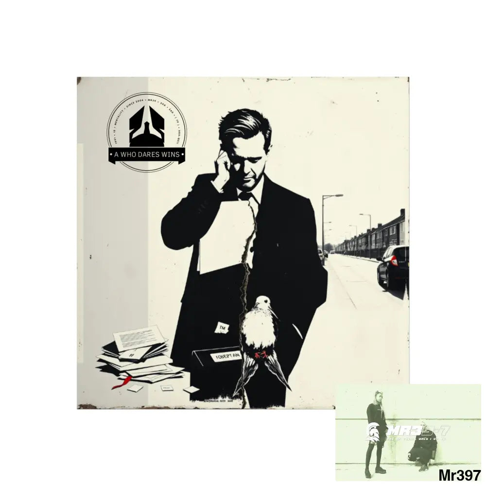 Whistleblowing The Origins Gwynedd 2002 - Fine Art Posters 16″ x 16″ / Matte Poster