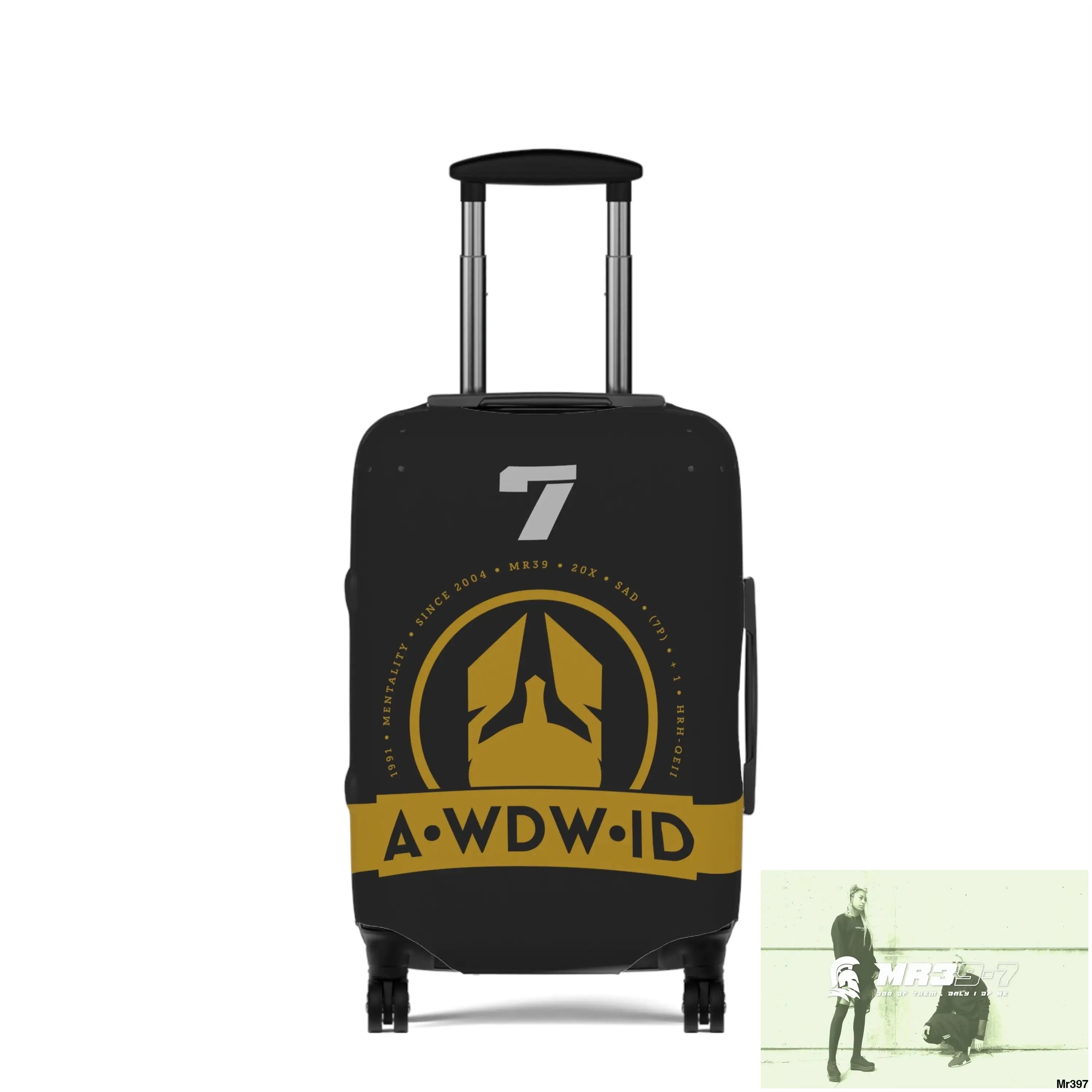 Who Dares Wins ID RSF Luggage Cover 21’’ × 14’’ Accessories
