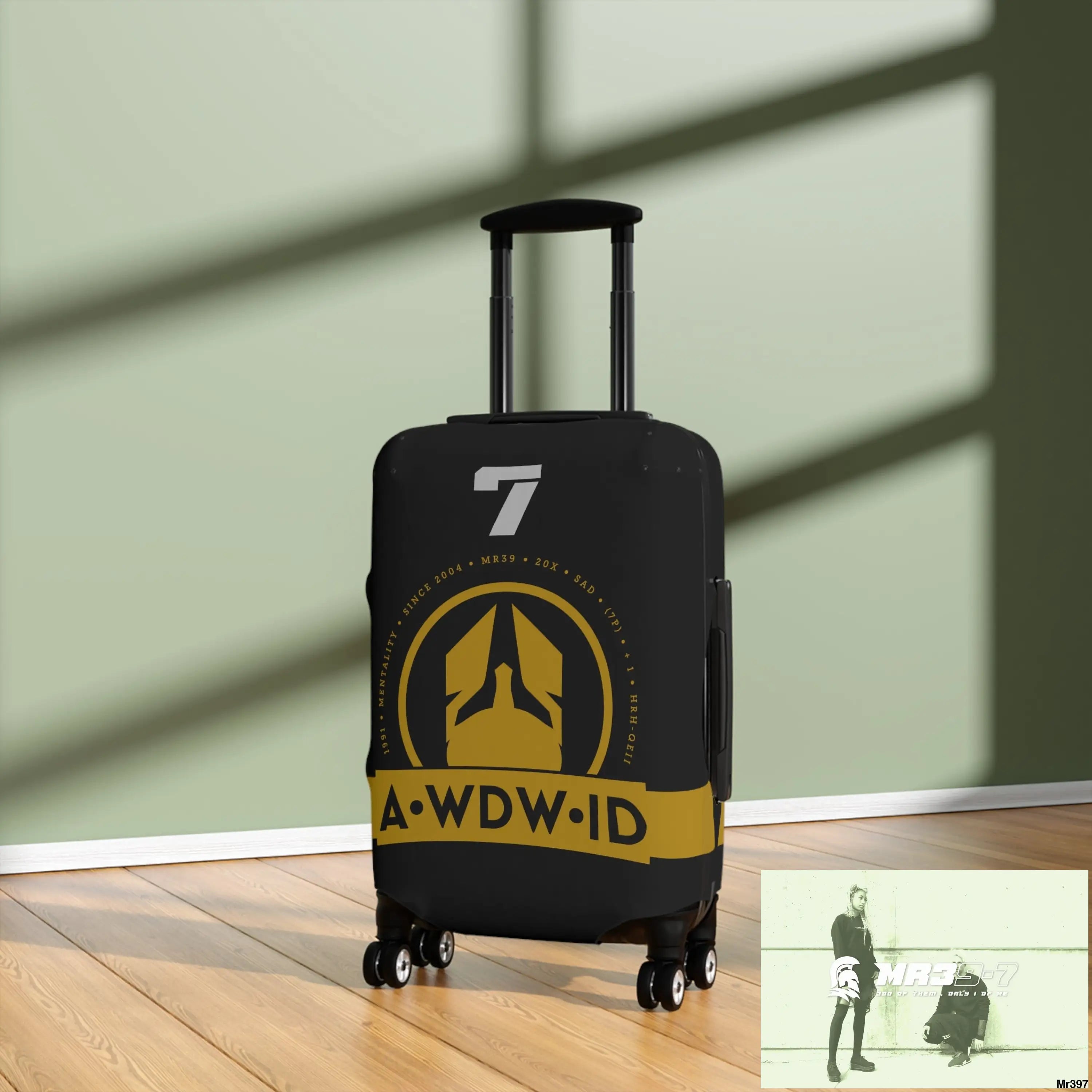 Who Dares Wins ID RSF Luggage Cover Accessories