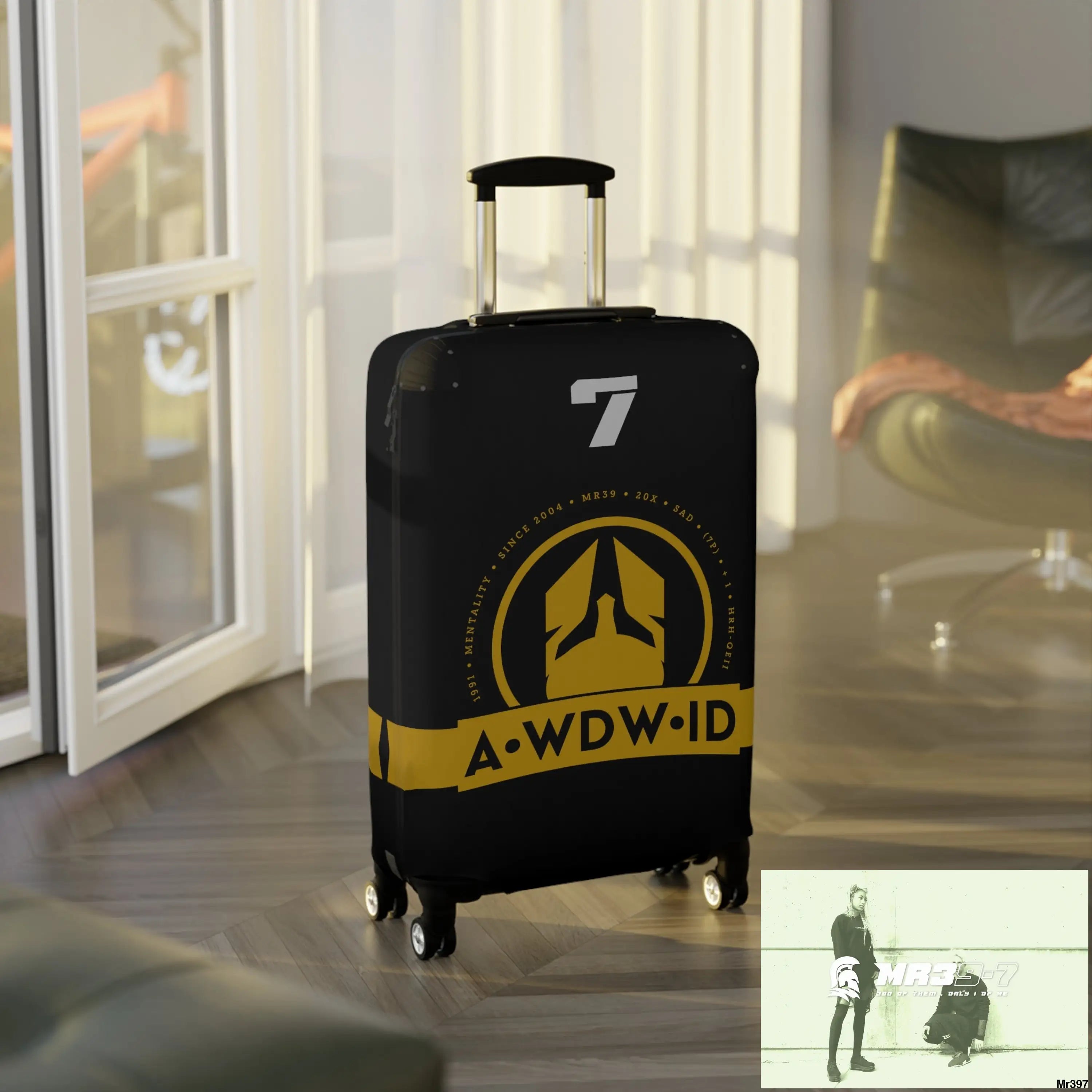 Who Dares Wins ID RSF Luggage Cover Accessories
