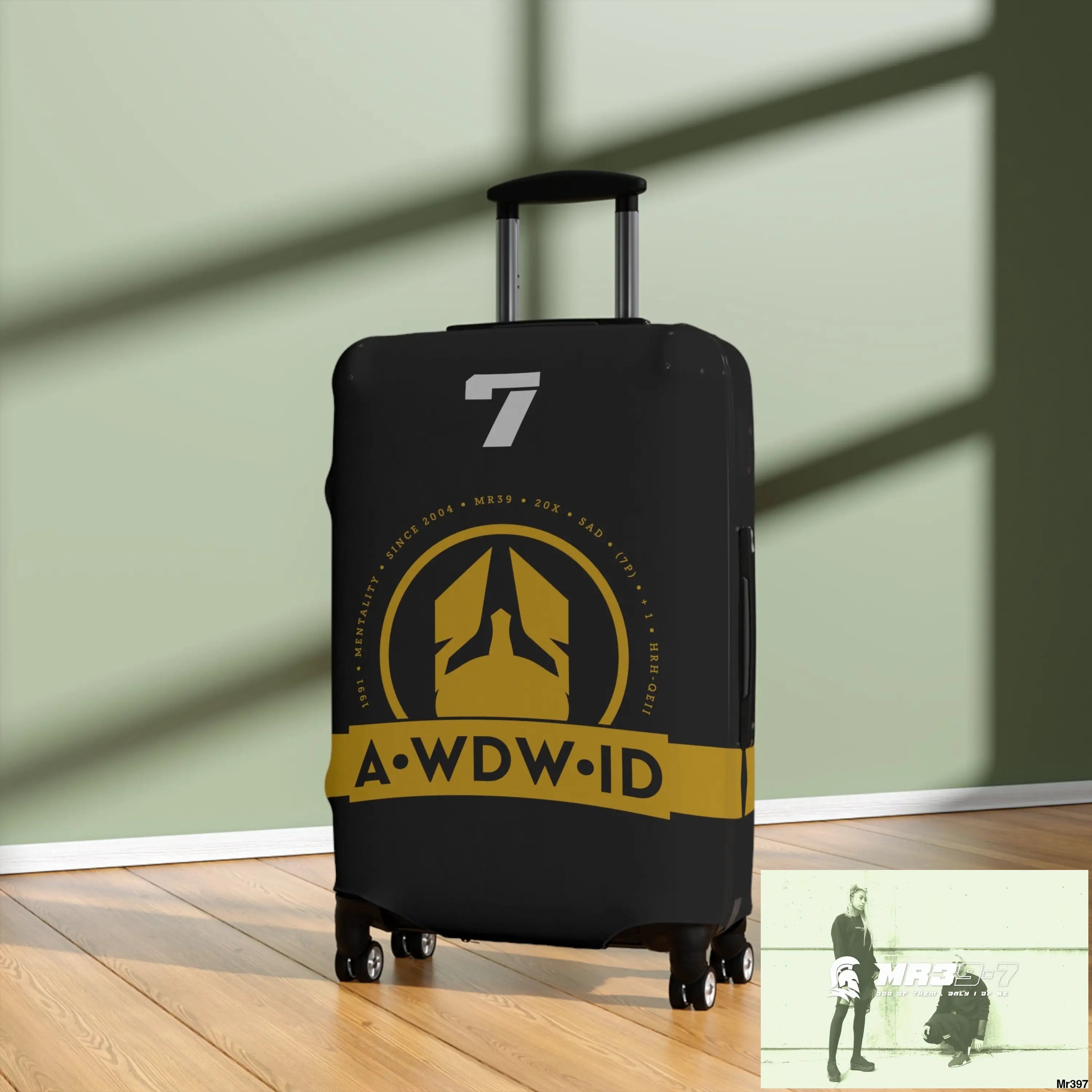 Who Dares Wins ID RSF Luggage Cover Accessories