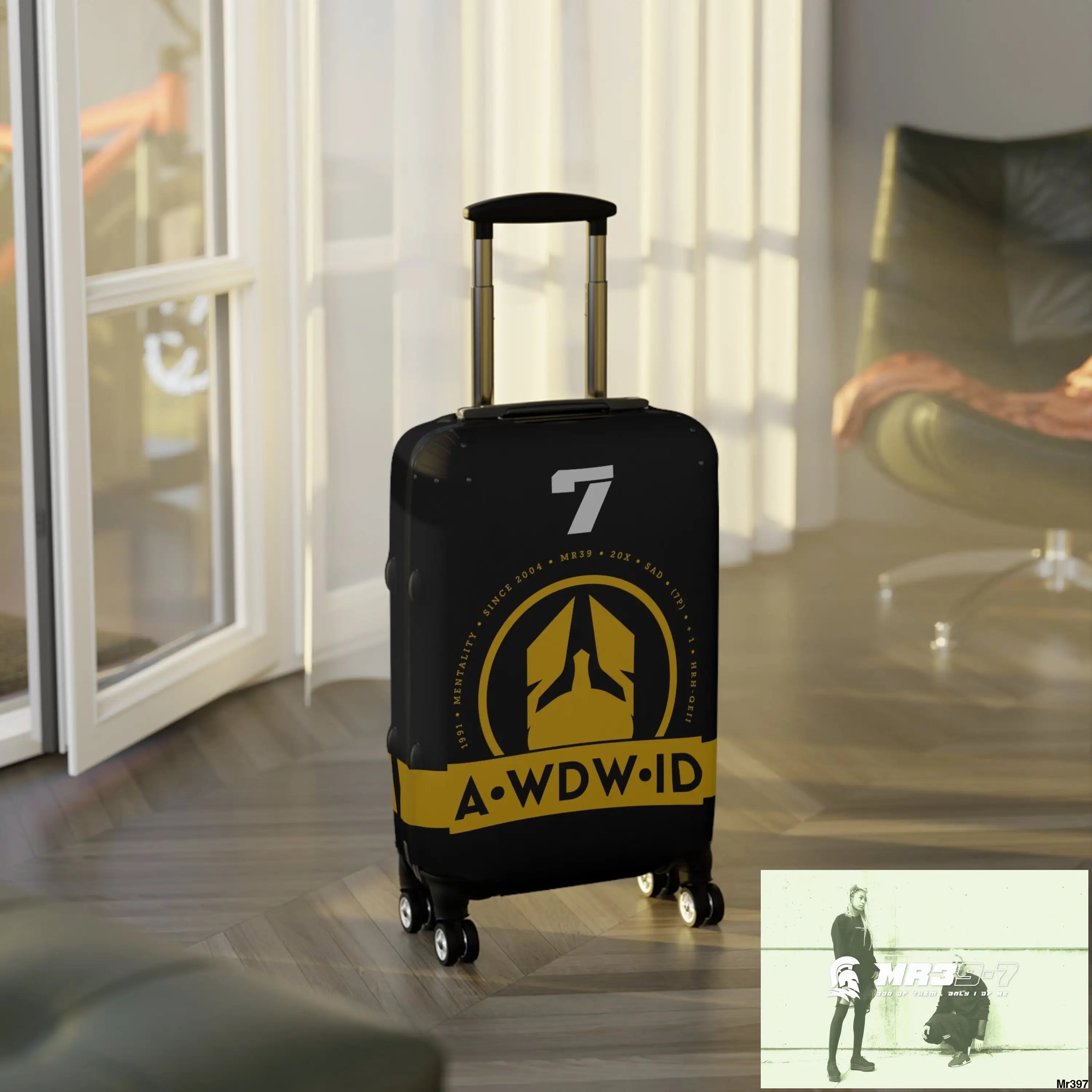 Who Dares Wins ID RSF Luggage Cover Accessories