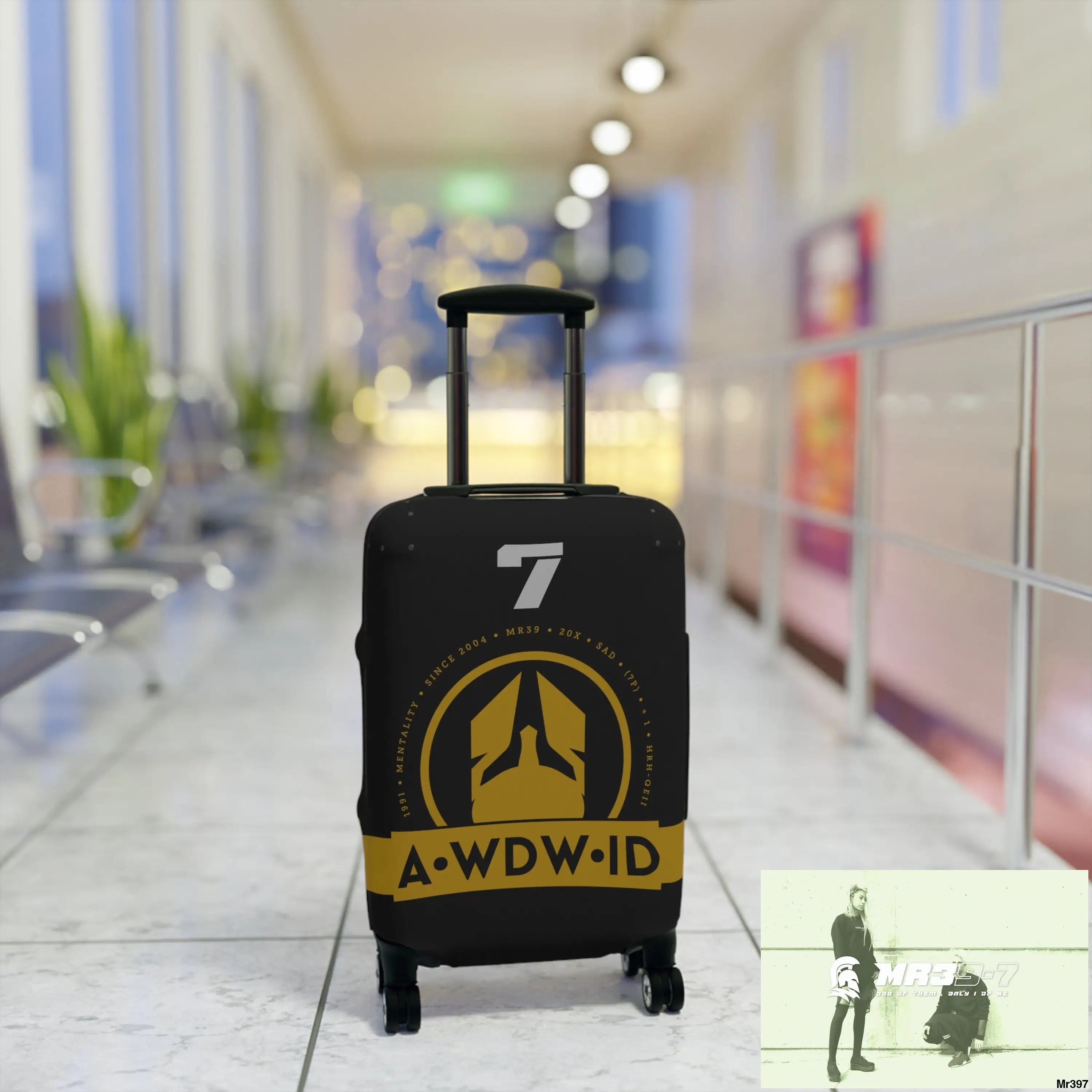 Who Dares Wins ID RSF Luggage Cover Accessories