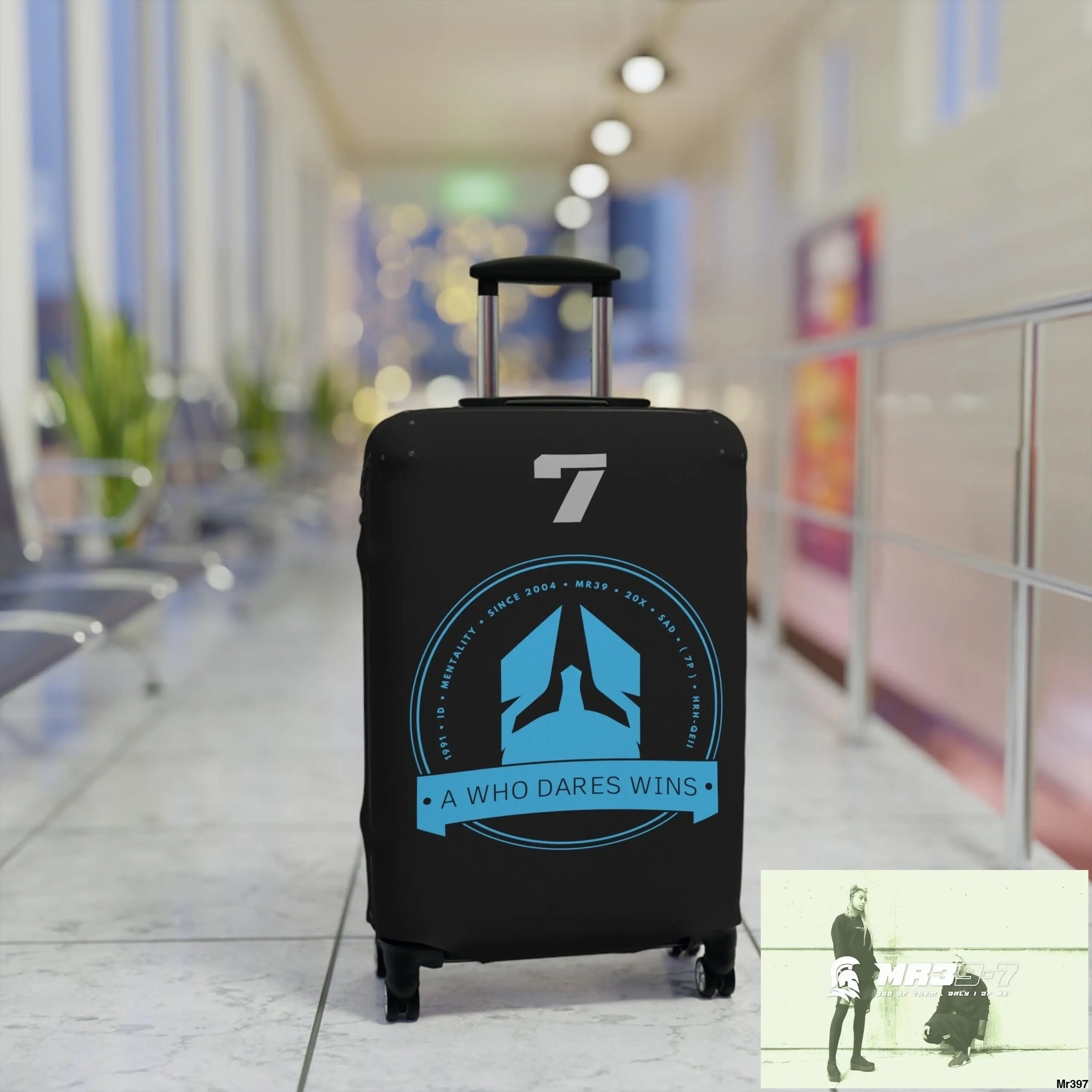 Who Dares Wins Luggage Cover Accessories