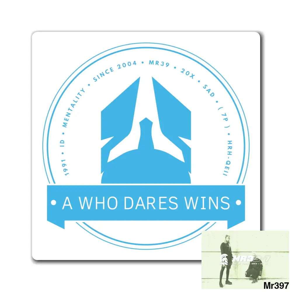 Who Dares Wins Magnet Paper products