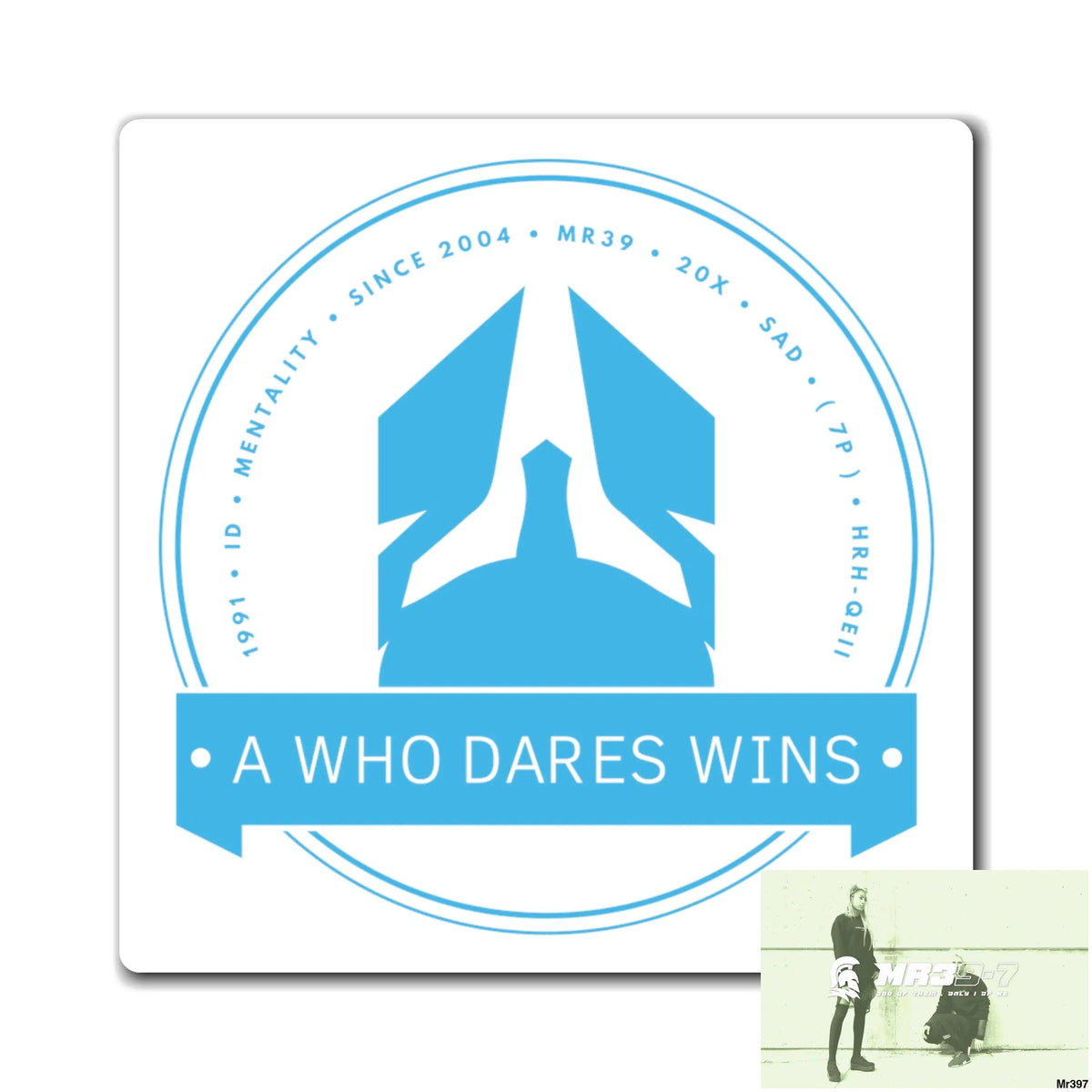 Who Dares Wins Magnet Paper products