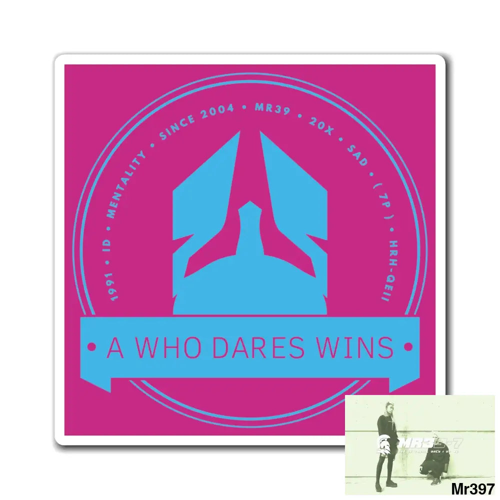 Who Dares Wins Magnet Paper products