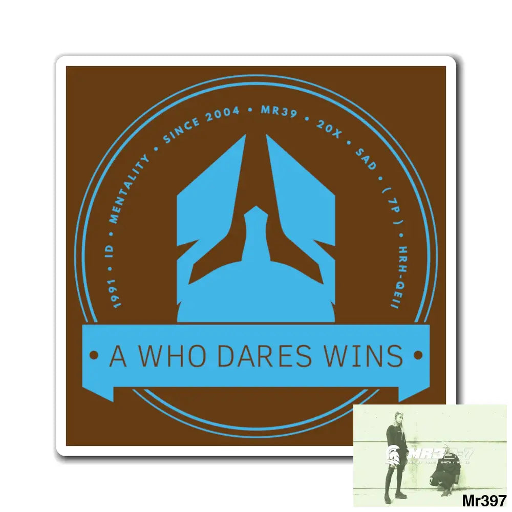 Who Dares Wins Magnet Paper products