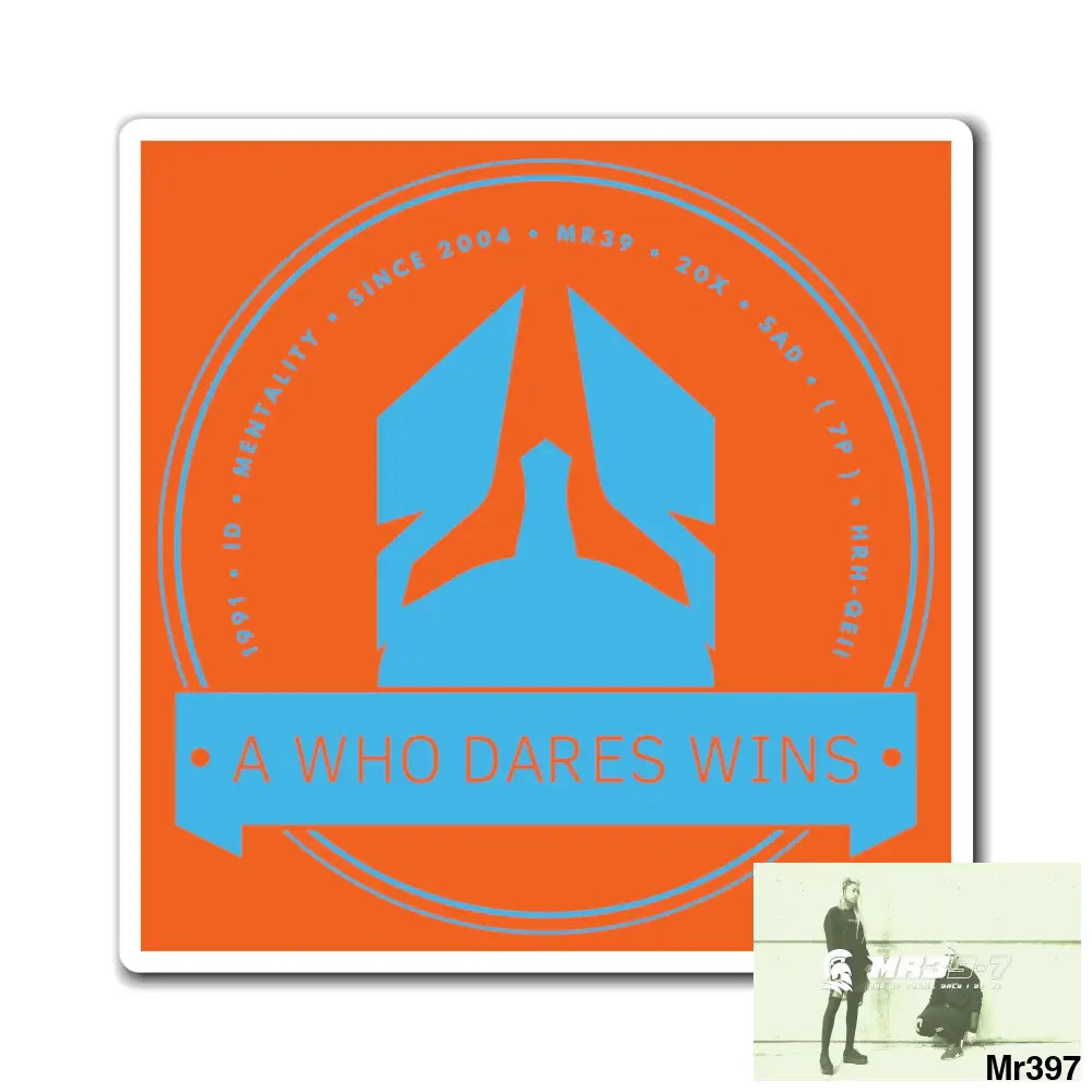 Who Dares Wins Magnet Paper products