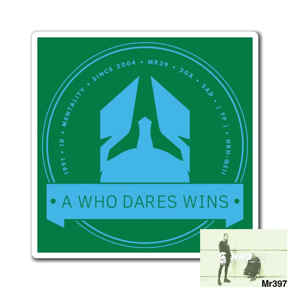 Who Dares Wins Magnet Paper products