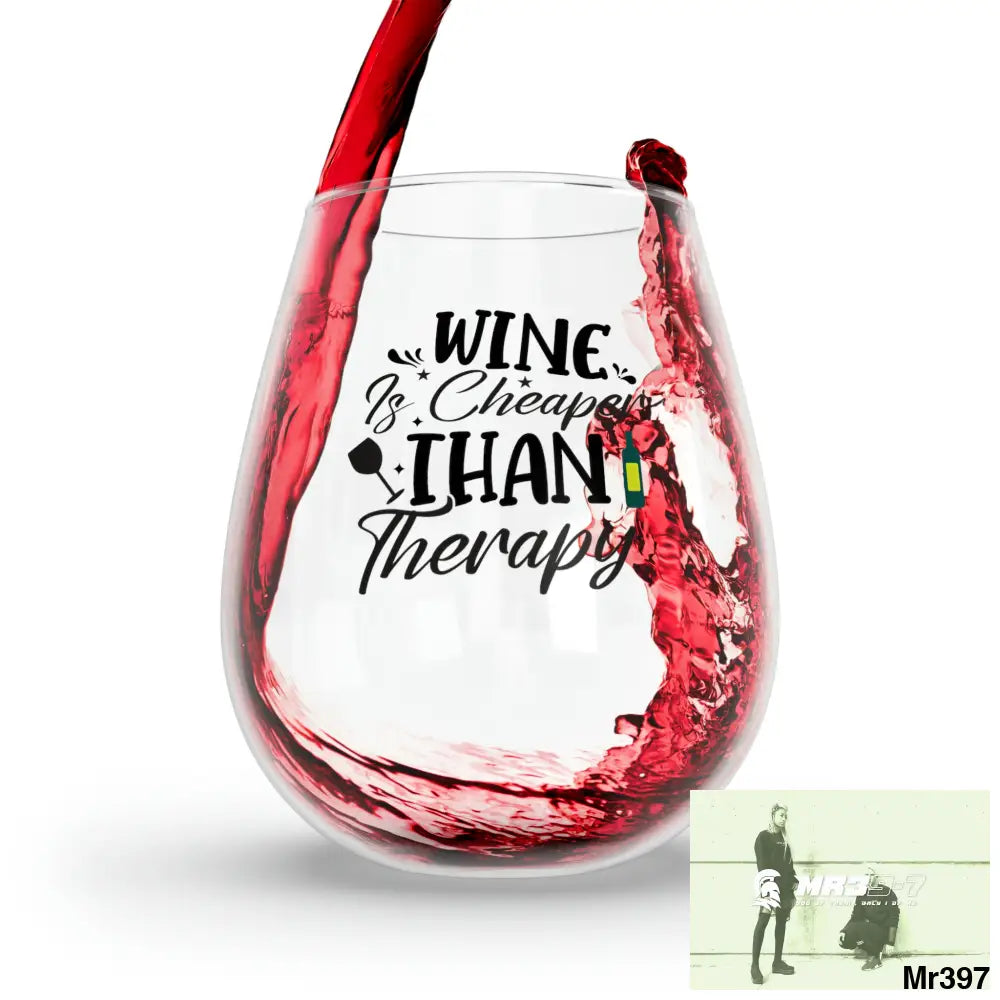 Wine cheaper than Therapy Stemless Wine Glass 11.75oz 11.75oz Mug