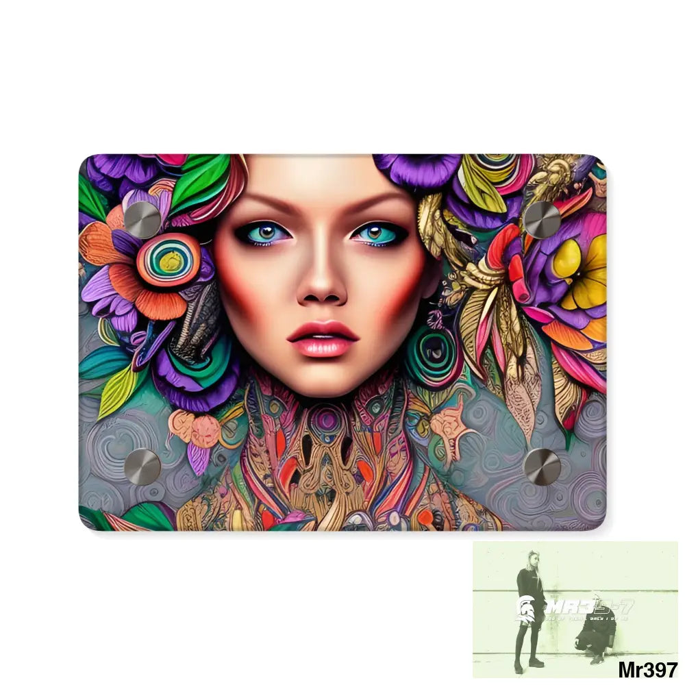 Woman in Color Acrylic Wall Art Panels 7’’ x 5’’ (Horizontal) / 0.25’’ Home Decor