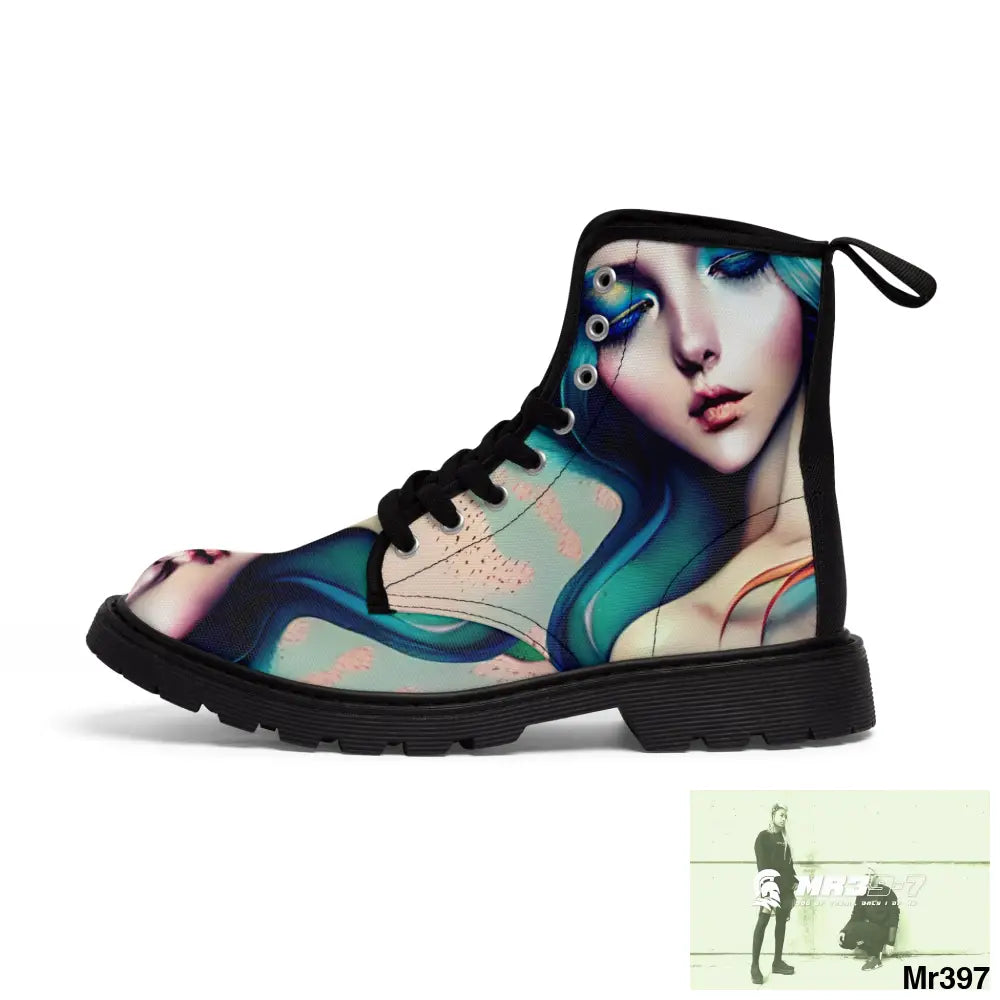 Women’s Canvas Boots Shoes