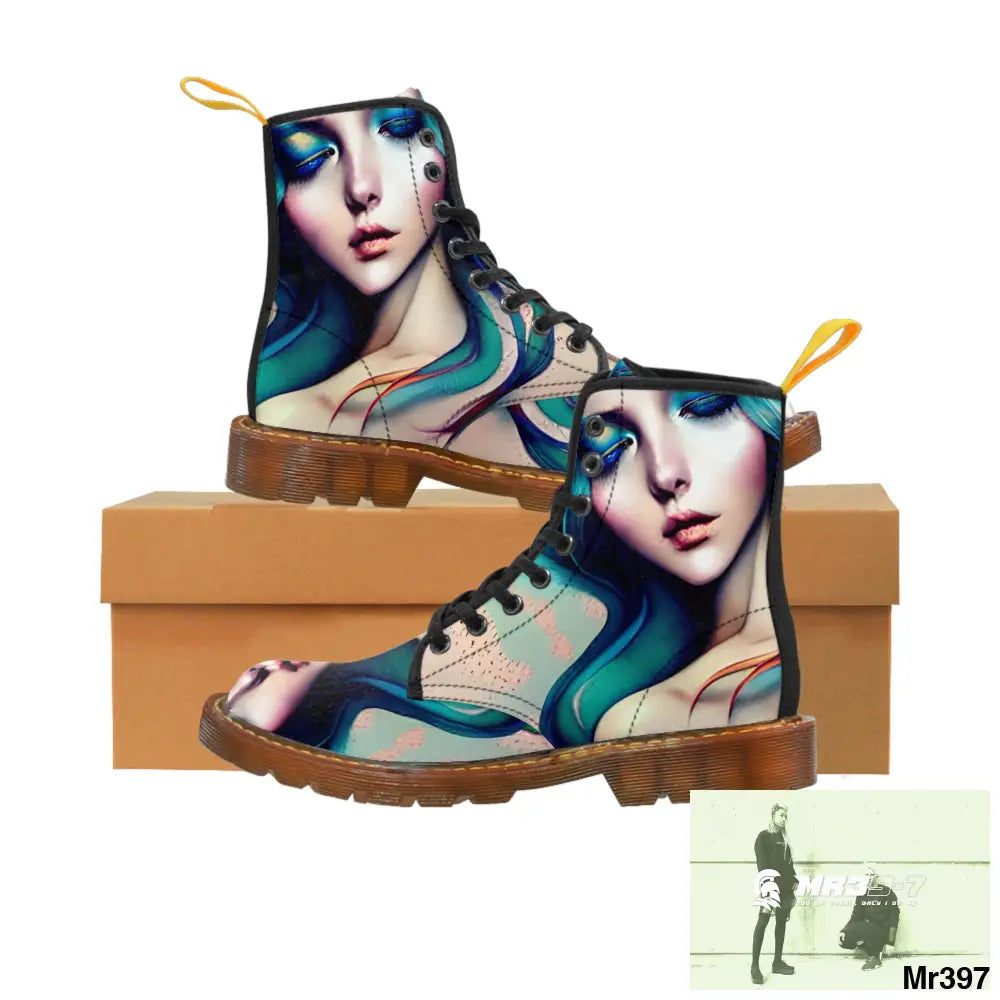 Women’s Canvas Boots US 6.5 / Brown sole Shoes